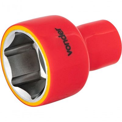 Soquete Isolado Sextavado Encaixe 1-2'' 30mm Iec60900 Vonder