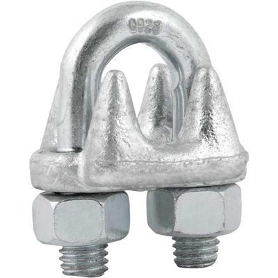 Clips Para Cabo De Aço 5-8'' Com 2 Vonder