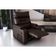 Poltrona Do Papai Reclinável E Giratória Luxo Premium Commander Matrix Sintetico Marrom