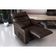 Poltrona Do Papai Reclinável E Giratória Luxo Premium Commander Matrix Sintetico Marrom