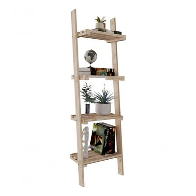 Conjunto Estante Design Clássico Multiuso Exclusivo Decorativo E Cabideiro Para Roupas Duplo Madeira