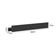 Porta Shampoo Linear 80cm Preto Fosco