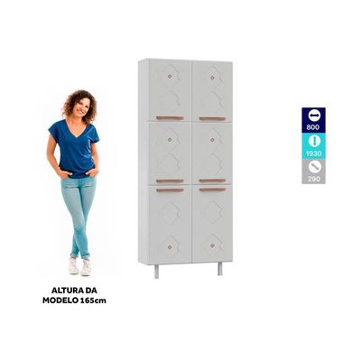 Paneleiro Duplo De Aço 80cm Regina Cr6131 Branco