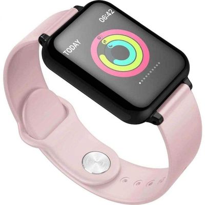 Relógio Inteligente B57 Smartwatch Ios Rosa