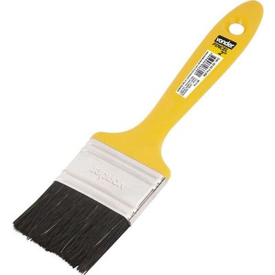 Pincel 2.1-2 Cerdas Pretas Cabo Plástico Tintas Esmalte Sin