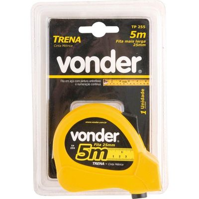Trena Aço 5mx25mm Curta Vonder