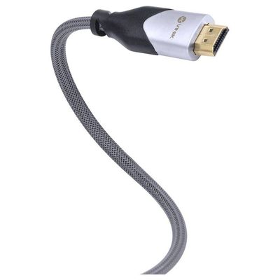Cabo Hdmi 2.0 4k Ultra Hd 3d Conexao Ethernet Blindado Em Nylon 2 Metros - H20b-2