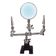Lupa Com Suporte E Pincas C- Aumento 3x Hikari Hl-s10