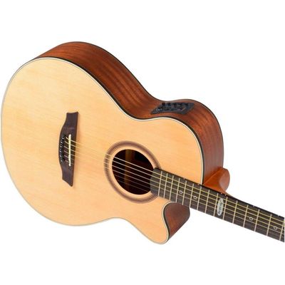 Violão Eletroacústico Strinberg Sd200c Aço Fosco Natural Satin