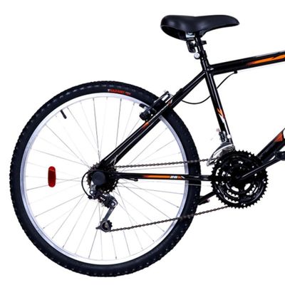 Bicicleta Aro26 21m. Masc. F.fio Flash Cairu - 320835 Preto - Laranja