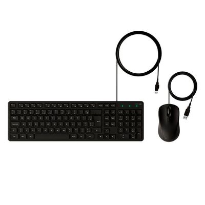 Teclado E Mouse Intelbras Cci20 - Com Fio Preto