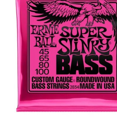 Encordoamento Para Contrabaixo Niquel .045 Super Slinky Ernie Ball