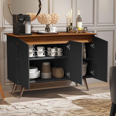 Buffet 3p Preto - Freijó Preto - Freijó