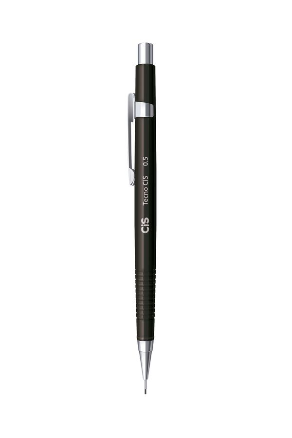 Lapiseira Cis 0.5mm Preta com Mina Refil 0.5mm