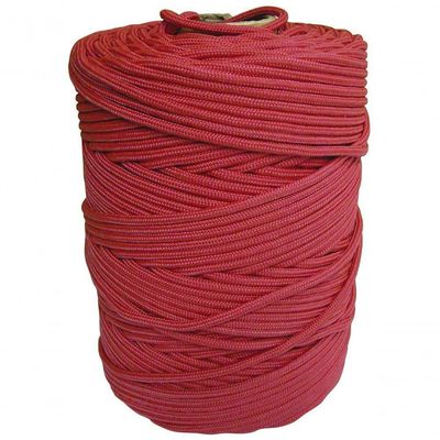 Corda Trançada Multifilamento Vonder 3,0mm 1,0kg 277m Vermelha Polipropileno Vonder