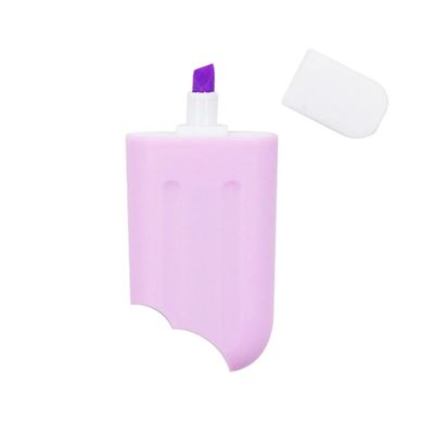Marcador de Texto Leonora Mini Picolé Pastel Trend com 6 Cores
