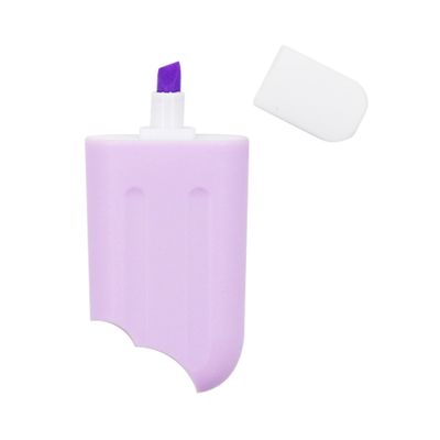 Marcador de Texto Leonora Mini Picolé Pastel Trend com 6 Cores