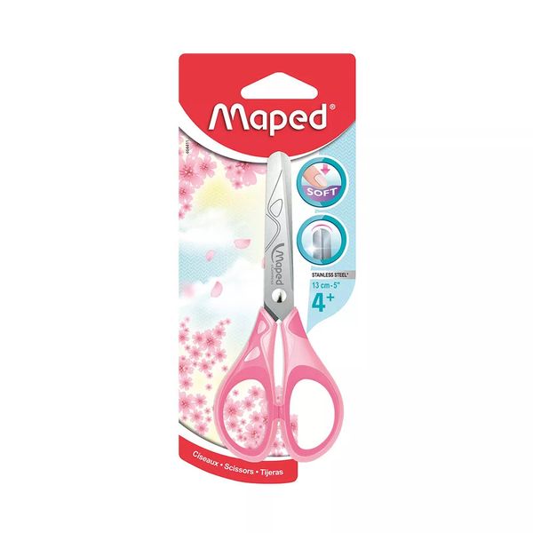 Tesoura Escolar Maped Essentials Kidicut Soft Cores Diversas - Item Sortido Tesoura Escolar Maped Essentials Kidicut Soft Cores Diversas - Item Sortido