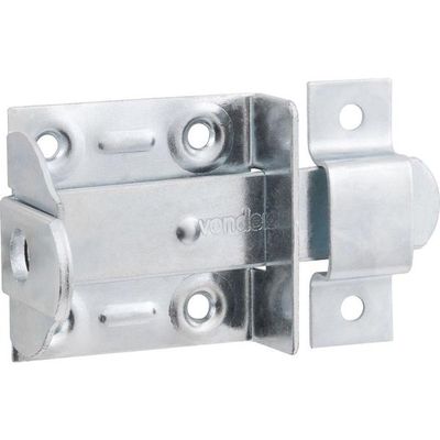 Fecho Chato Porta Cadeado 3 Aço Carbono Zincado Cartela 1 P