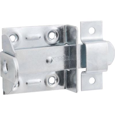 Fecho Chato Porta Cadeado 3 Aço Carbono Zincado Cartela 1 P
