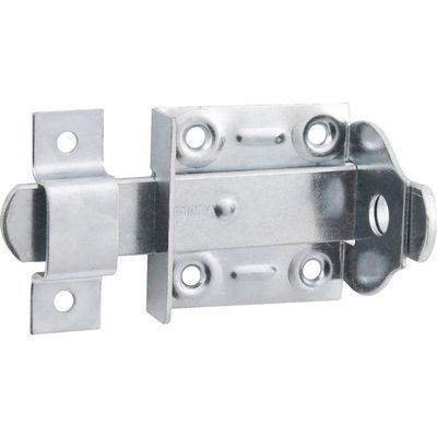 Fecho Chato Porta Cadeado 3 Aço Carbono Zincado Cartela 1 P