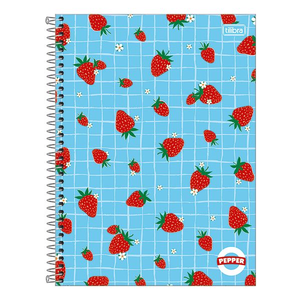 Caderno Universitário Tilibra Pepper 1 Matéria 80 Folhas - Item Sortido