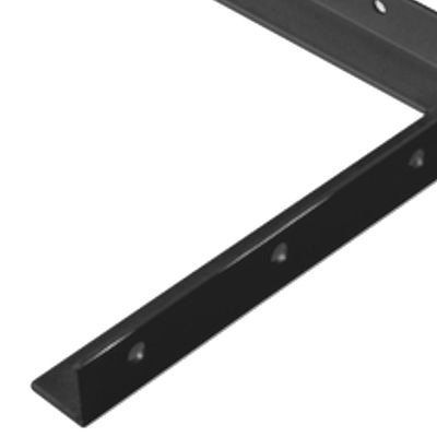 Mão Francesa Valente Preta 30cm - 5341330005 - Fico