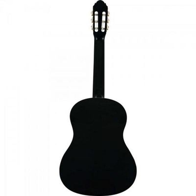 Violão Acustico Classico Nylon Gc-10bk Preto Harmonics