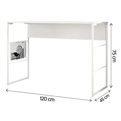 Mesa De Estudo Computador Escritório Fabrick 120 Cm Caemmun