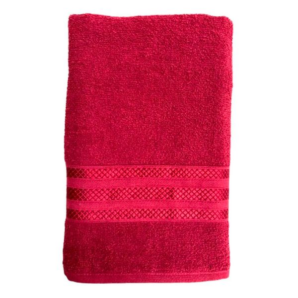 Toalha de Banho Groh 100% Algodão Bordô