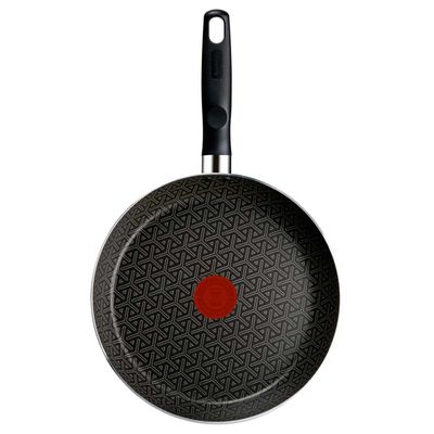 Frigideira Antiaderente Robusta Rochedo Cinza 24cm