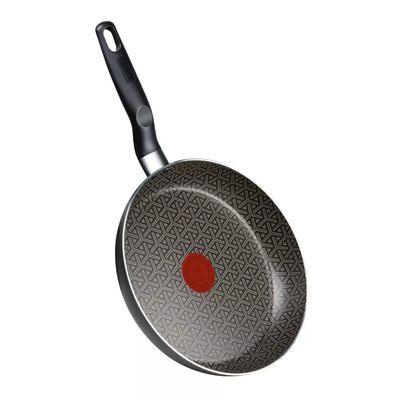 Frigideira Antiaderente Robusta Rochedo Cinza 24cm