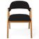 Kit 04 Cadeiras de Jantar e Estar Living Estofada Nadja L02 Suede Preto - Lyam Decor