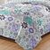 Kit Cobre Leito Colcha Daily Casal 3 Peças Dupla Face Estampado Floral - Floral 26 - 100% Poliéster