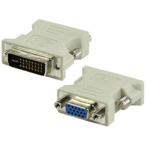 Adaptador Dvi D 24+1 Pinos Macho Para Vga 15Pinos Femea