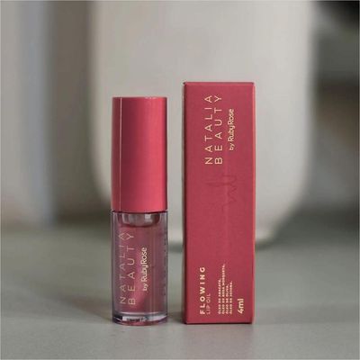 Ruby Rose Lip Oil Flowing By Natalia Beauty Hbl6509 4ml