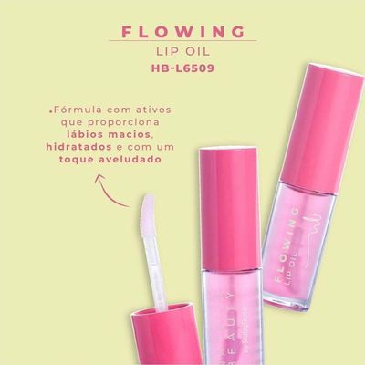 Ruby Rose Lip Oil Flowing By Natalia Beauty Hbl6509 4ml