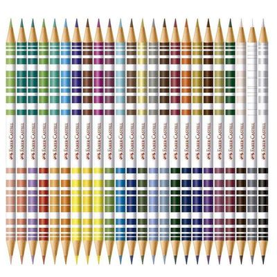 Lápis De Cor Ecolápis 120624 24 Bicolor - Faber Castell