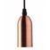 Pendente Dot Metal Longo Vintage Cobre - 15050656 - Taschibra