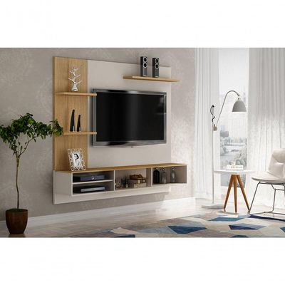 Home Suspenso Montana 2 Portas 3 Prateleiras Valdemóveis Off White-cinamomo
