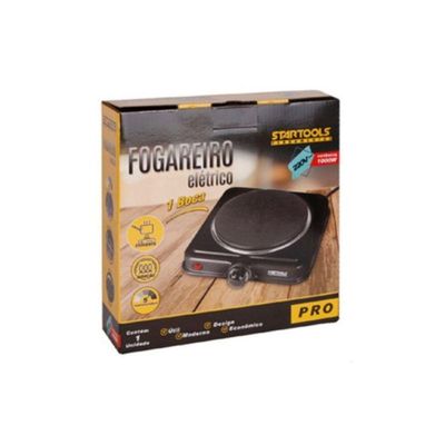 Fogão Elétrico Portátil 01 Boca Indução Potência 1000w 220V