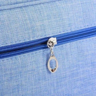 Necessaire Bolsa Para Maquiagem E Cosméticos Multifuncional Portátil Impermeável Azul