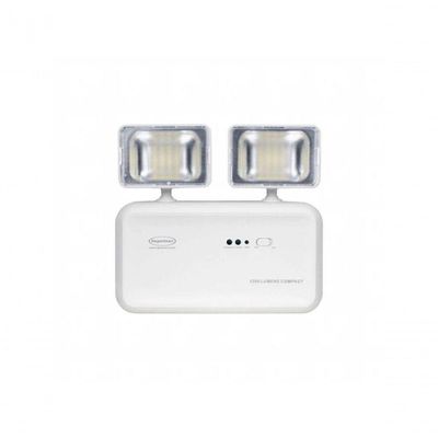 Iluminacao De Emergencia Segurimax Led 1200 2 Farois
