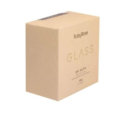 Ruby Rose Pó Solto Glass Hb862 15g Cor:gpl02