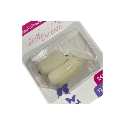 Nail Encanto Unha Postiça 24un Tamanho:quadrada Longa 404