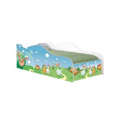 Mini Cama Fun Fazendinha Infantil Com Colchão