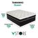 Cama Box Baú Queen E Colchão Dallas Molas V-store Preto