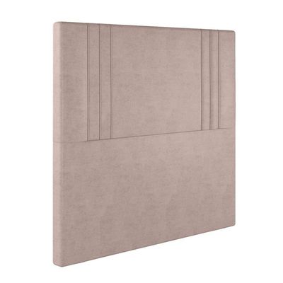 Cabeceira Estofada King 195 Cm Diamante Veludo Rose