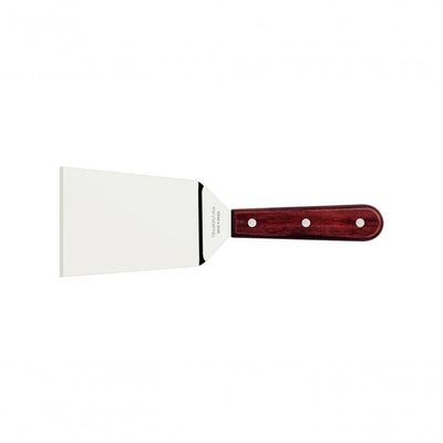 Espátula Para Fritura Tramontina Polywood 5 Aço Inox Vermelho