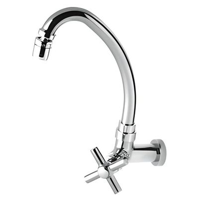 Torneira Para Cozinha De Parede Com Articulação C37 Cromado - Vtp094cwb - Esteves